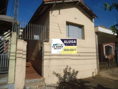 Casa com 1 dormitório para alugar, 48 m² por r$ 750/mês - paulista - piracicaba/sp