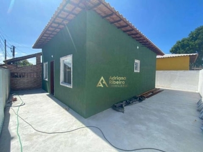 Casa com 2 dormitórios à venda, 72 m² por r$ 169.000,00 - aquarius - cabo frio/rj