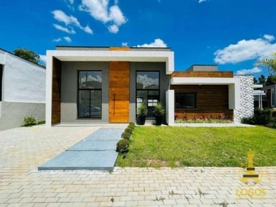 Casa com 3 dormitórios à venda, 210 m² por r$ 1.600.000 - condomínio buona vita gold - atibaia/sp