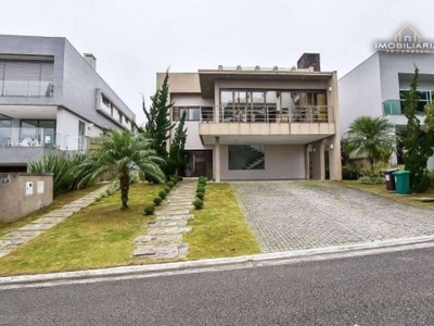Casa com 3 dormitórios à venda, 352 m² por r$ 3.080.000,00 - alphaville graciosa - pinhais/pr
