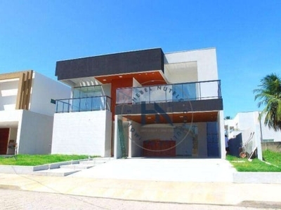 Casa com 4 dormitórios à venda, 405 m² por r$ 1.800.000,00 - massagueira de baixo - marechal deodoro/al