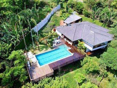 Casa com 4 dormitórios à venda, 800 m² por r$ 4.400.000,00 - granja viana - carapicuíba/sp
