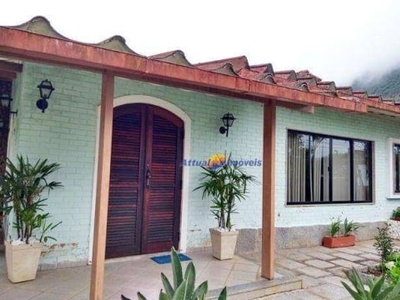 Casa com 5 dormitórios, 300 m² - venda por r$ 1.800.000,00 ou aluguel por r$ 6.295,03/mês - comary - teresópolis/rj