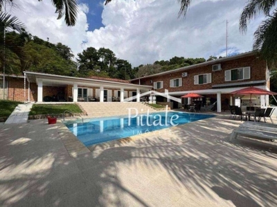 Casa com 5 dormitórios, 842 m² - venda por r$ 4.900.000,00 ou aluguel por r$ 26.931,00/mês - granja viana - cotia/sp