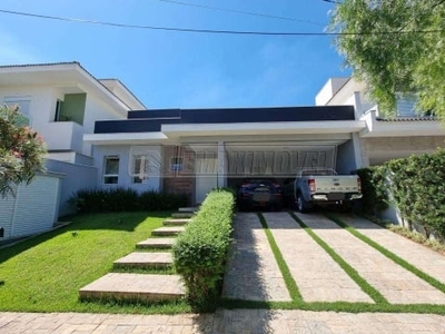 Casa em condomínio fechado com 3 quartos à venda na avenida três de março, aparecidinha, sorocaba, 240 m2 por r$ 1.390.000