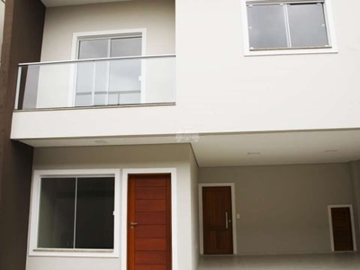 Casa em condomínio fechado com 3 quartos à venda na rua tenente antônio joão, 00, bom retiro, joinville, 154 m2 por r$ 620.000