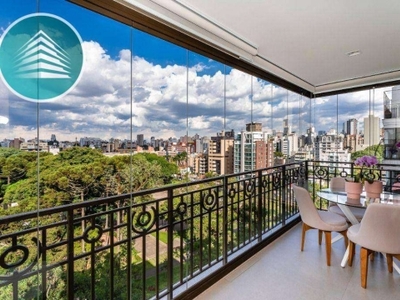 Cobertura à venda, 209 m² por r$ 3.450.000,00 - bigorrilho - curitiba/pr