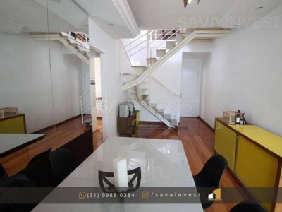 Cobertura com 3 dormitórios à venda, 160 m² por r$ 530.000,00 - estoril - belo horizonte/mg