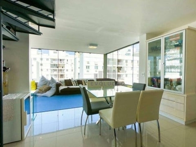 Cobertura tríplex com 4 suítes à venda, 210 m² por r$ 1.990.000 - centro - florianópolis/sc