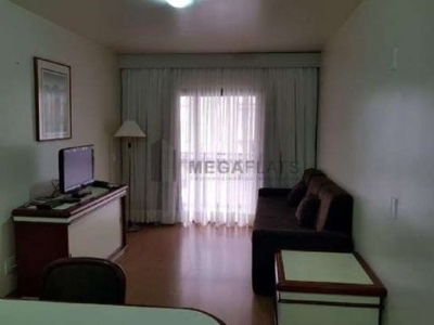 Flat com 1 quarto para alugar na av. brigadeiro luís antônio, 3030, jardins, são paulo, 42 m2 por r$ 2.170