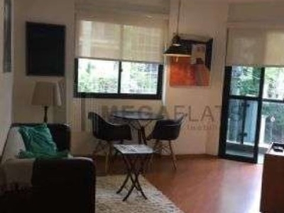 Flat com 1 quarto para alugar na r. ouro branco, 150, jardins, são paulo, 42 m2 por r$ 2.000