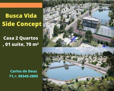 Imperdível: Busca Vida Side Concept, 2 quartos, 01 suíte, 70 m², Infraestrutura