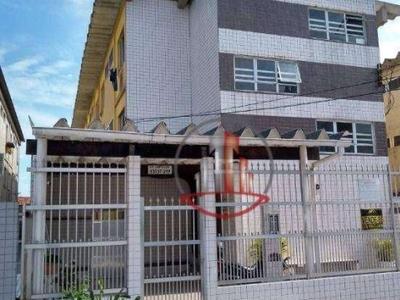 Kitnet com 1 dormitório à venda, 24 m² por r$ 110.000 - ocian - praia grande/sp