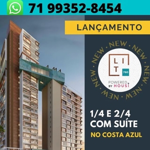 LIT 760 APARTAMENTOS CM 1 E 2 QUARTOS 26 A 72 M2 NO MELHOR DO COSTA AZUL