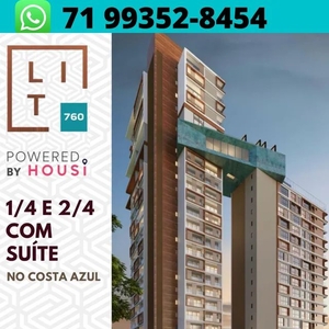 LIT 760 APARTAMENTOS CM 1 E 2 QUARTOS 26 A 72 M2 NO MELHOR DO COSTA AZUL