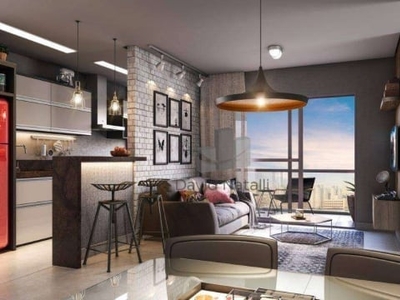 Loft com 1 dormitório à venda, 37 m² por r$ 450.000,00 - barro vermelho - vitória/es