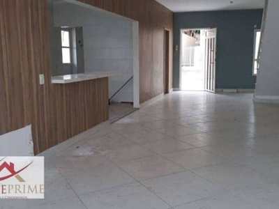 Sobrado com 4 dormitórios para alugar, 420 m² por r$ 8.112/mês - moema - são paulo/sp- forte prime