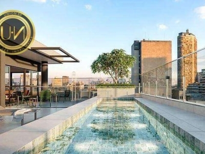 Studio com 1 dormitório à venda, 21 m² por r$ 232.000,00 - centro - são paulo/sp