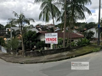 Terreno a venda no bairro nova brasília em joinville - sc.