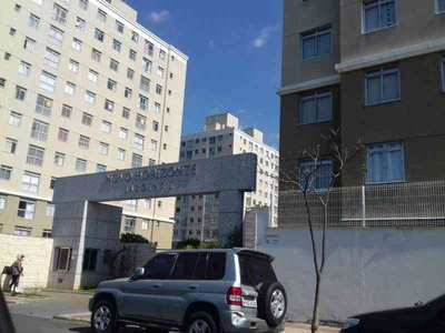 Apartamento com 1 quarto à venda no bairro Candelária, 44m²