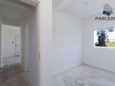 Apartamento com 2 dormitórios à venda, 60 m² por r$ 312.702,00 - capão raso - curitiba/pr