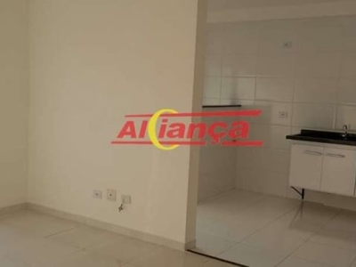 Apartamento com 2 dormitórios à venda,60m² - ponte grande - guarulhos/sp