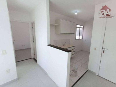 Apartamento para alugar, 41 m² por r$ 950,00/mês - alto do picuaia - lauro de freitas/ba