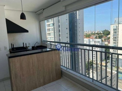 Apartamento com 2 dormitórios para alugar, 65 m² por r$ 5.990/mês - vila santa catarina - são paulo/sp