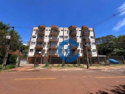 Apartamento com 2 dormitórios para alugar, 87 m² por r$ 2.672,08/mês - centro - foz do iguaçu/pr