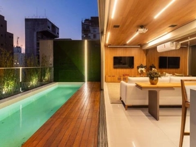 Apartamento triplex com 2 dormitórios, 250 m² - venda por r$ 9.800.000,00 ou aluguel por r$ 54.067,00/mês - itaim bibi - são paulo/sp