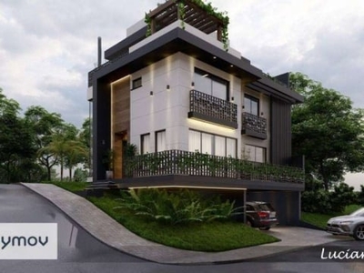 Casa com 3 dormitórios à venda, 205 m² por r$ 1.950.000,00 - bairro alto - curitiba/pr