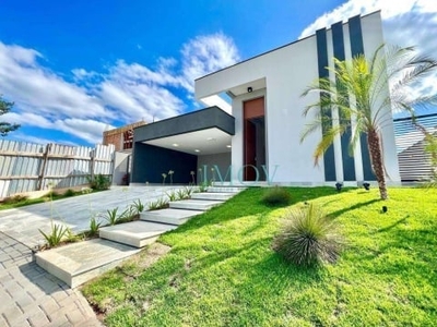 Casa com 3 dormitórios à venda, 280 m² por r$ 3.500.000,00 - condomínio residencial alphaville - são josé dos campos/sp