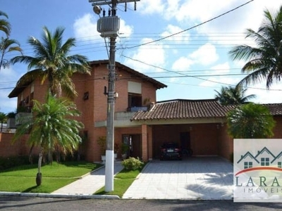 Casa com 5 dormitórios, 500 m² - venda por r$ 4.250.000 ou aluguel por r$ 24.801/mês - acapulco - guarujá/sp