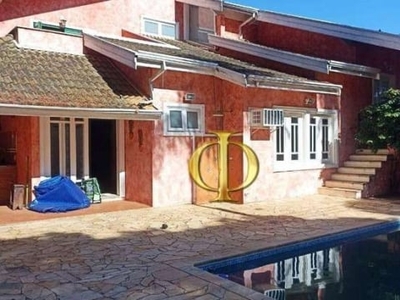 Casa com 6 dormitórios à venda, 420 m² por r$ 1.790.000,00 - jardim itapoan - paulínia/sp