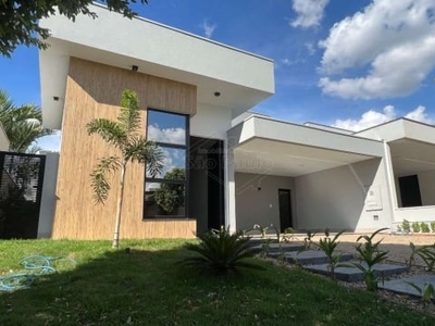 Casa em condomínio fechado com 3 quartos à venda na avenida sylvinha telles, 132, condomínio quinta das tipuanas, araraquara, 203 m2 por r$ 1.560.000
