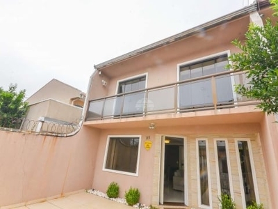 Casa em condomínio fechado com 3 quartos à venda na rua francisco biscardi, 25, capão raso, curitiba, 133 m2 por r$ 749.000