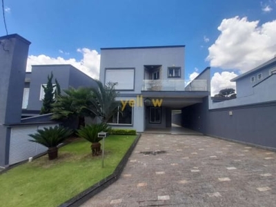 Casa em condomínio fechado com 4 dormitórios e 300m² em residencial real park - arujá: venda por r$2.500.000 e locação por r$13.000