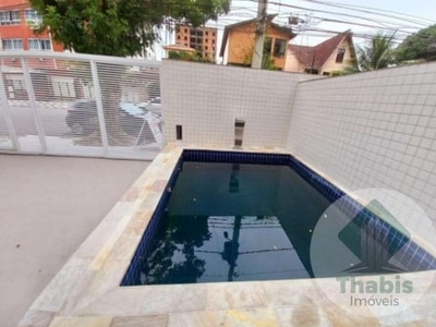 Casa nova , 3 dormitórios, 1 suíte, com piscina no bairro do embaré