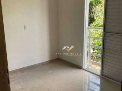 Cobertura com 2 dormitórios à venda, 100 m² por r$ 380.000,00 - jardim las vegas - santo andré/sp