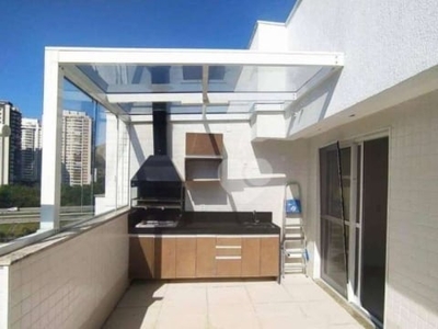 Cobertura com 2 dormitórios à venda, 115 m² por r$ 900.000,00 - recreio dos bandeirantes - rio de janeiro/rj