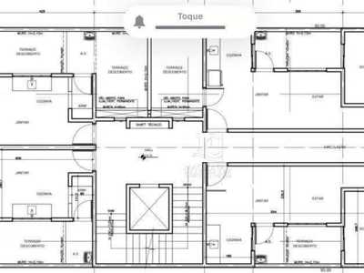 Cobertura com 2 dormitórios à venda, 83 m² por r$ 425.000,00 - vila eldízia - santo andré/sp