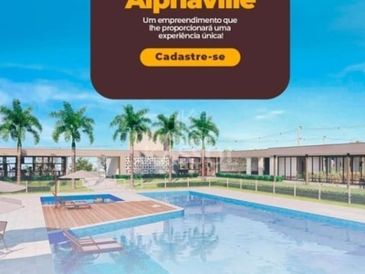 Condominio terras alpha cascavel - grupo alphaville - regiao fag