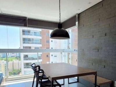 Flat com 1 dormitório para alugar, 50 m² por r$ 3.675/mês - parque campolim - sorocaba/sp