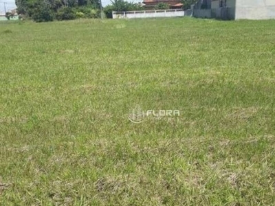 Flora imóveis vende em cabo frio, terreno com 420 m²