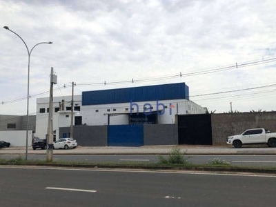 Galpão para alugar, 600 m² por r$ 16.850,06/mês - cajuru do sul - sorocaba/sp