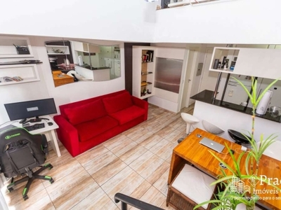 Loft à venda,1 dormitório, 1 vaga, bigorrilho, curitiba, pr