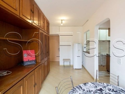 Paulista paradise life, apartamento disponível para venda com 37m², 01 dormitório e 01 vaga