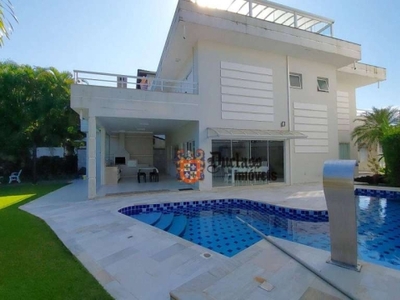 Sobrado com 6 dormitórios à venda, 450 m² por r$ 6.500.000,00 - costa sol - bertioga/sp