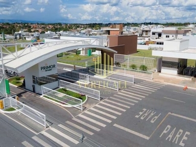 Terreno à venda, 250m² de área total - condomínio primor das torres, cuiabá, mt