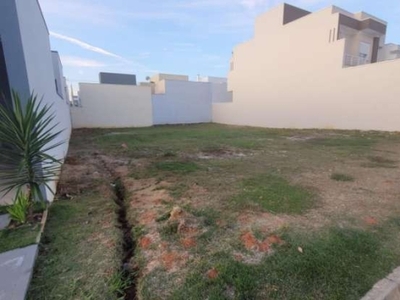 Terreno em condomínio fechado à venda na avenida antonio josé petrilli, jardim park real, indaiatuba por r$ 369.500